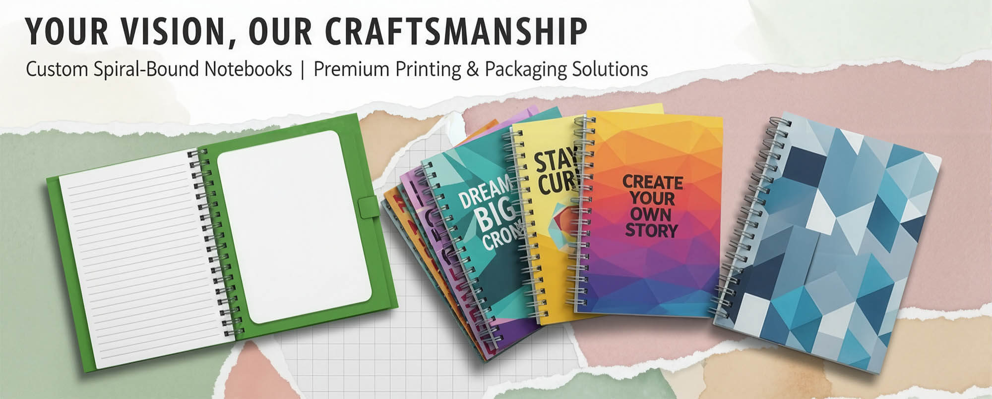 Custom Spiral Bound Notebooks