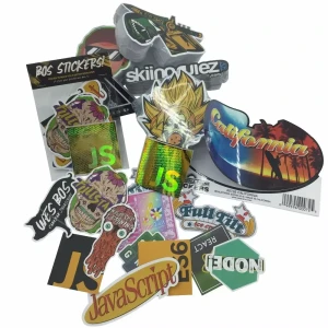 Stiker Vinyl Die-Cut Kustom Premium | Tahan Cuaca dengan Laminasi UV