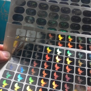 Stiker hologram dan panel tanda tangan untuk Visa, Master, Amex | Zigpac