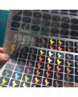 Stiker hologram dan panel tanda tangan untuk Visa, Master, Amex | Zigpac