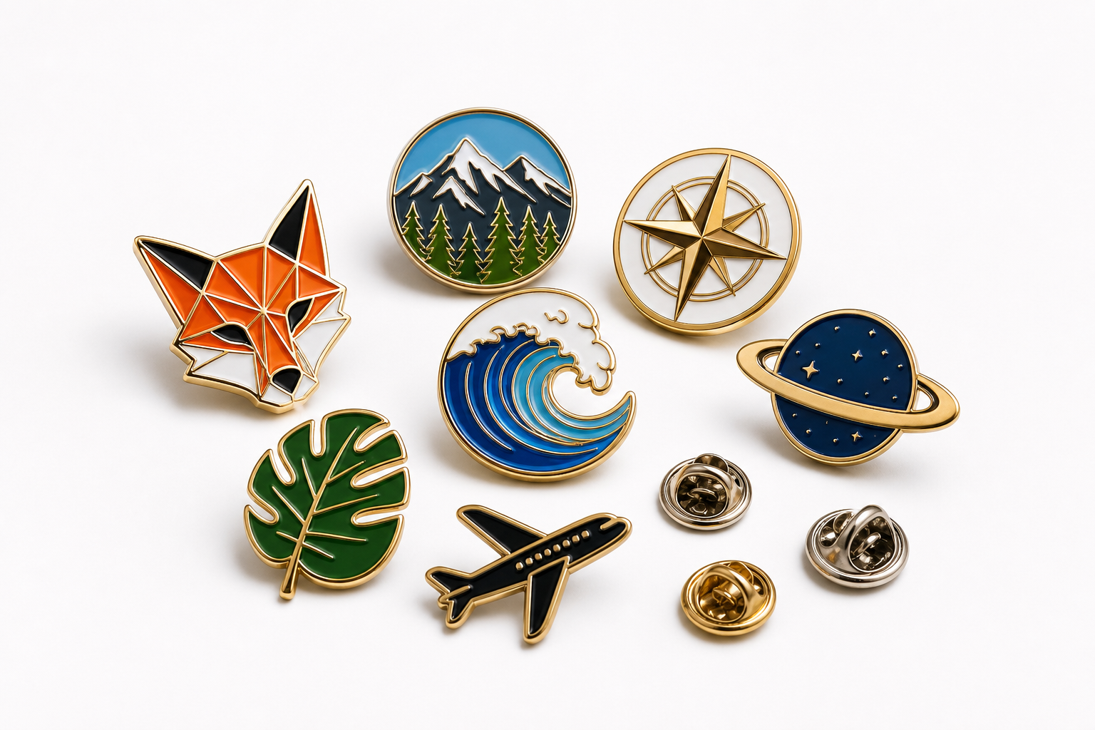 Gambar contoh produk Custom Pins