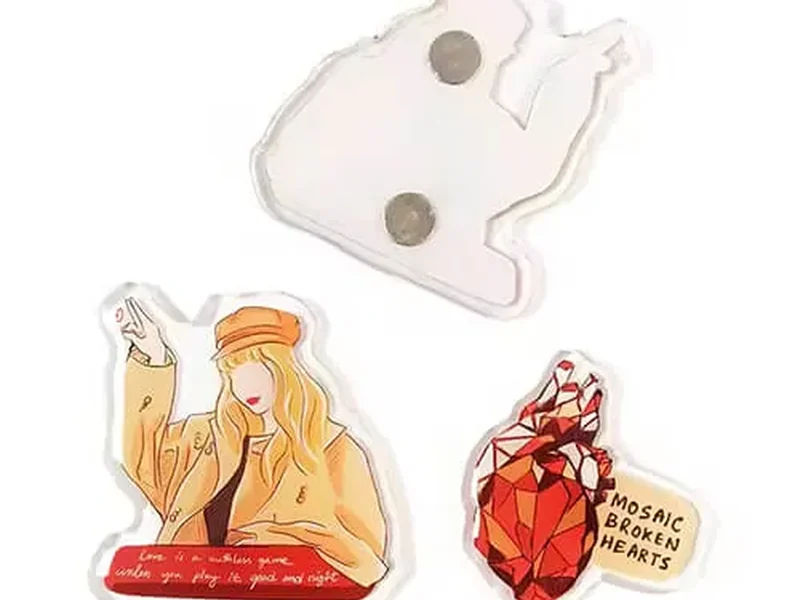 Magnet kulkas akrilik kustom