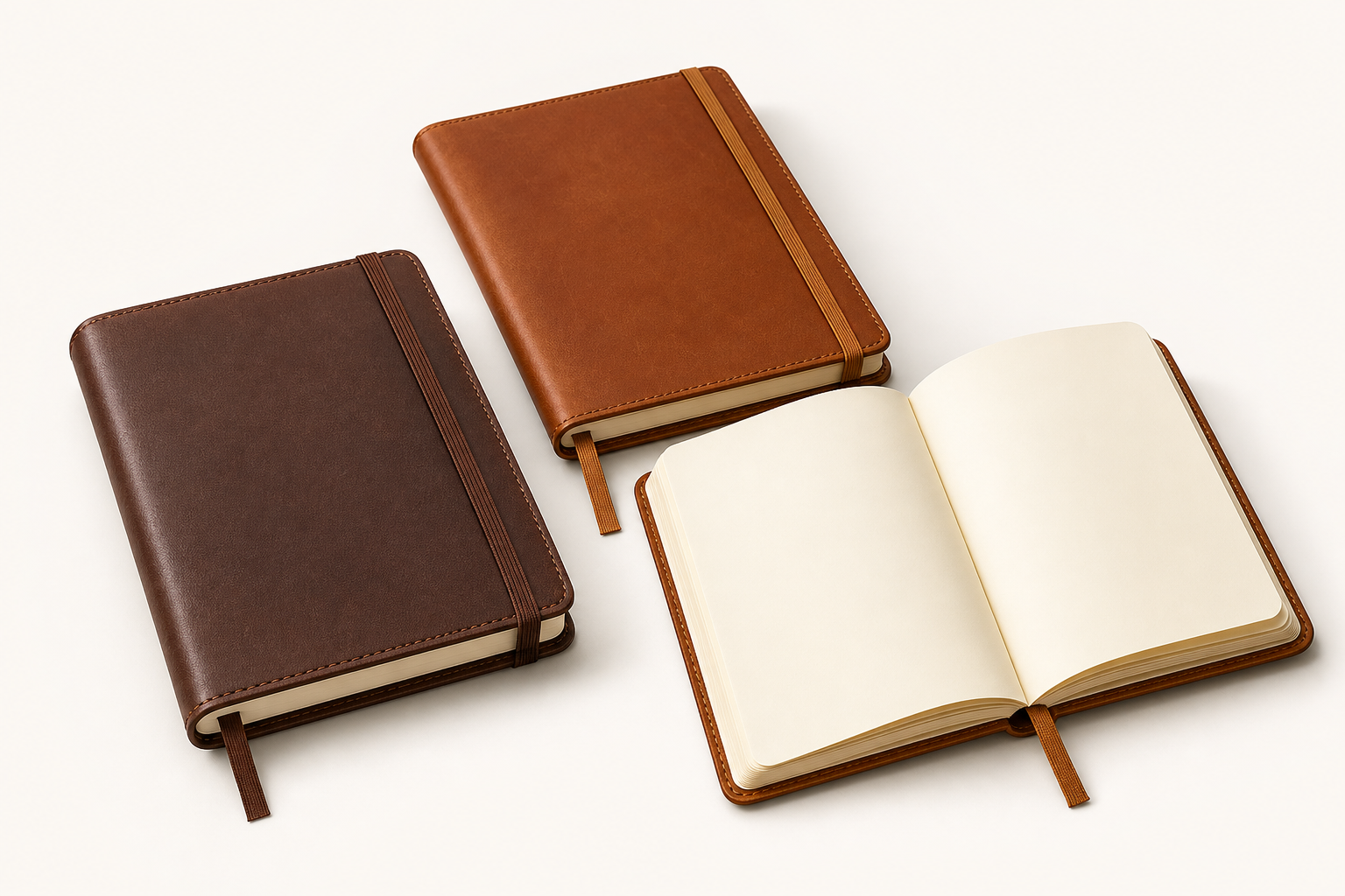 Gambar sampel produk Notebook Kulit Kustom