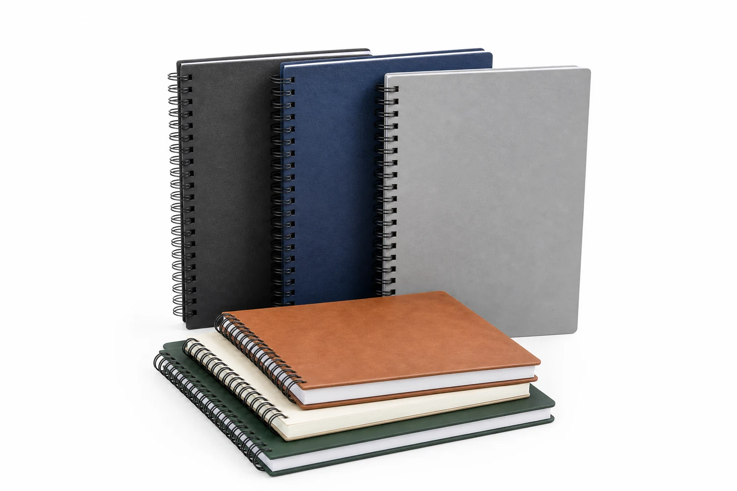 Gambar sampel produk Notebook Spiral Bound Kustom