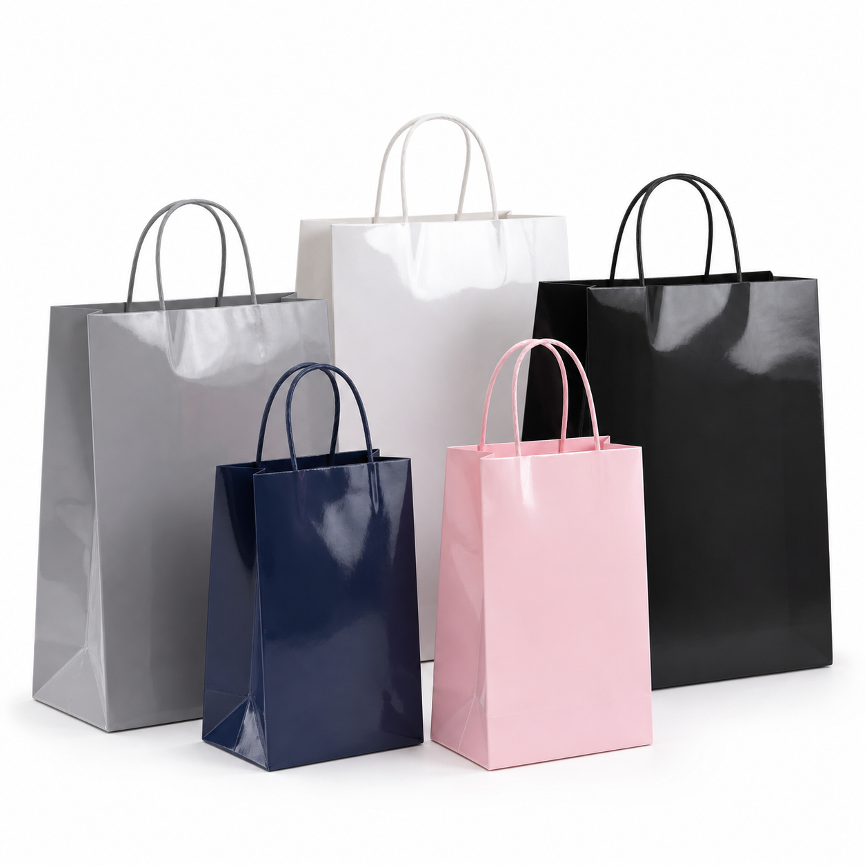 Gambar contoh produk Tas Kertas Coated Custom