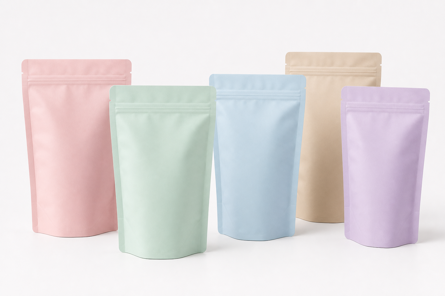Gambar sampel produk Custom Stand Up Pouches
