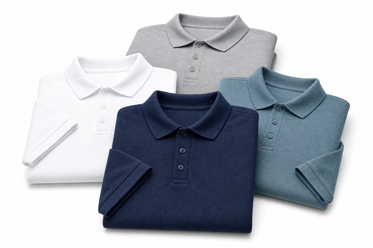 Gambar sampel produk custom polo shirt