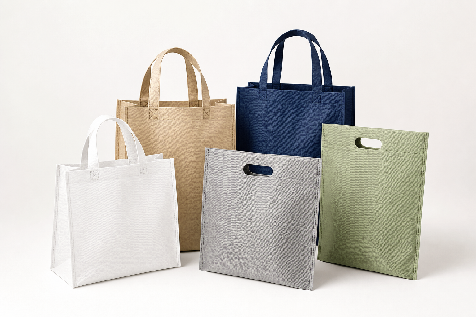 Gambar sampel produk Tas Non-Woven Kustom