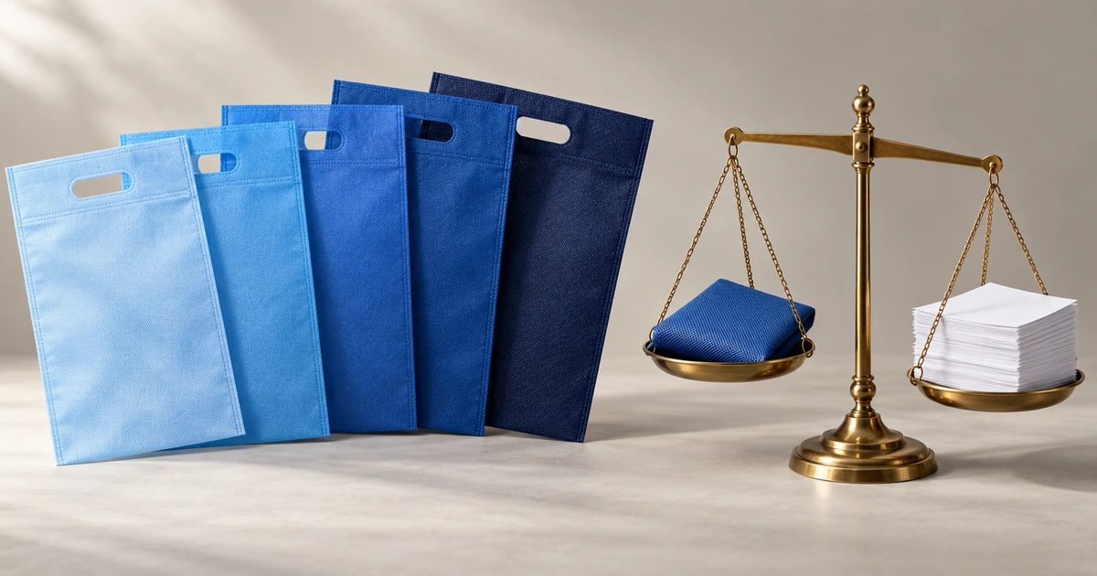 Non Woven Bag GSM Thickness: Which Fabric Weight Fits Your Giveaway, Trade-Show or Retail Bag?
