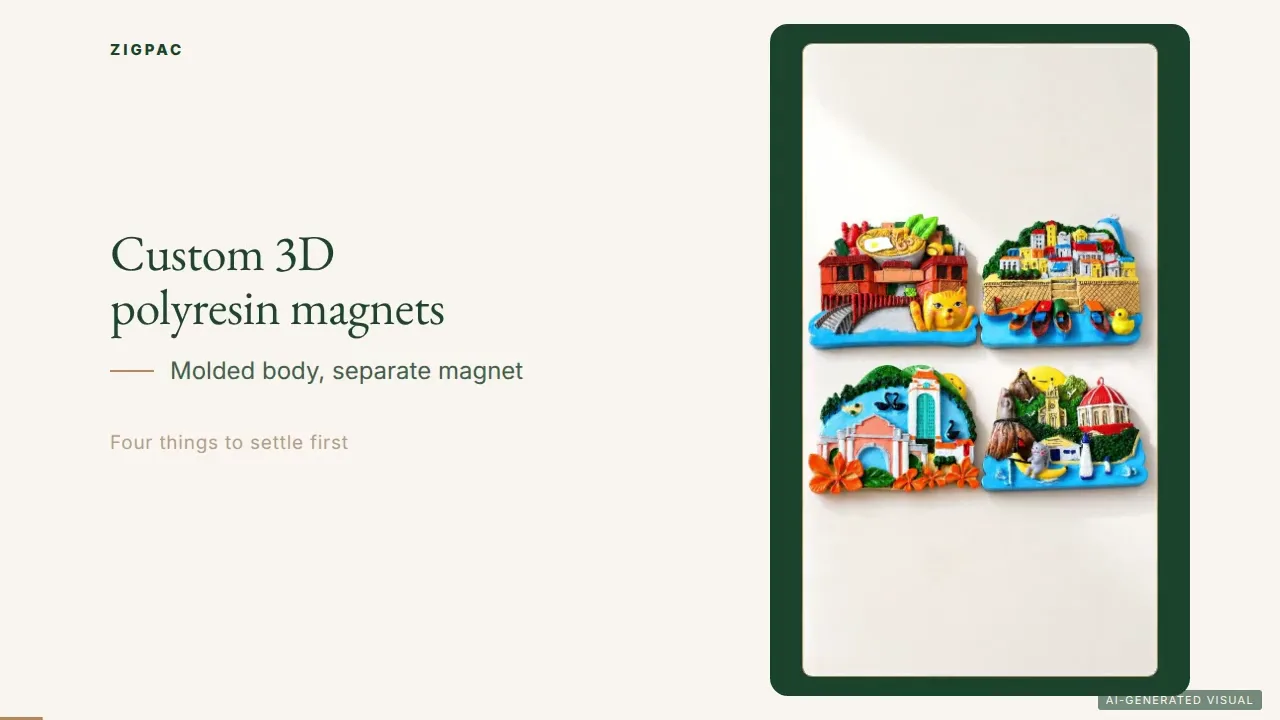 Magnet Kulkas Resin Kustom untuk 3D Suvenir dan Hadiah Bermerek: Panduan Video